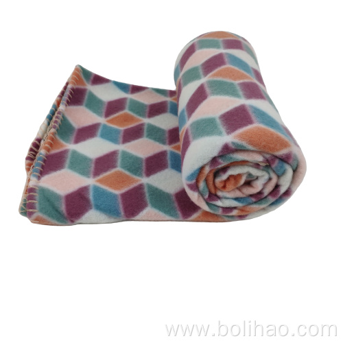 recycle printed polar fleece for blanket